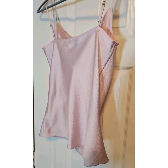 TED BAKER LONDON Sz 1 (XS) Dusty Pink Scoop Neckline Camisole Tank Top New - Picture 7 of 9